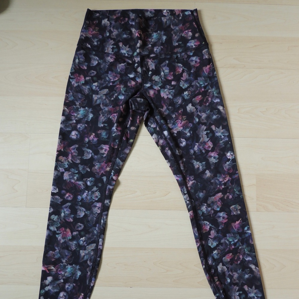 Lululemon Wunder Under HR Tight 28" *FLux (size 8) *LIKE NEW*